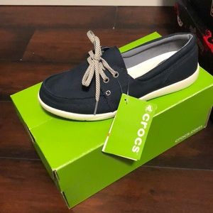 Navy Blue Crocs *New w/Tags!